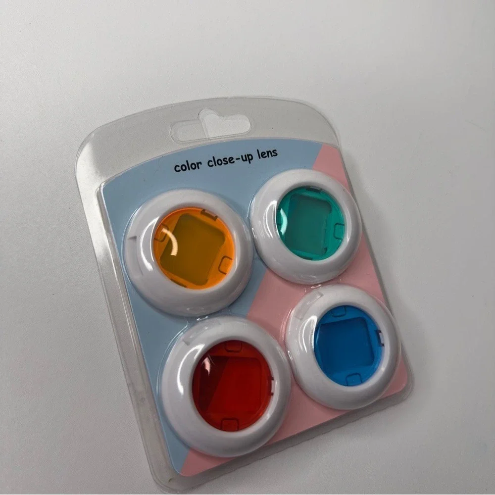 Instax‎ Instant Camera Lens Filters Colors Green Orange Red Blue Tint Universal